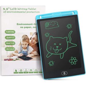 Hardbound LCD Writing Pad 8.5 inch multicolor