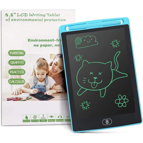 Hardbound LCD Writing Pad 8.5 inch multicolor