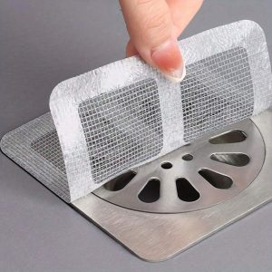 (10pcs) Multifunction Net Sticker Drainer For Bathroom/Kitchen