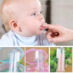 Silicon made Baby Finger Toothbrush