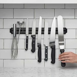 Wall-Mounted Magnetic Knife Holder (33cm long)