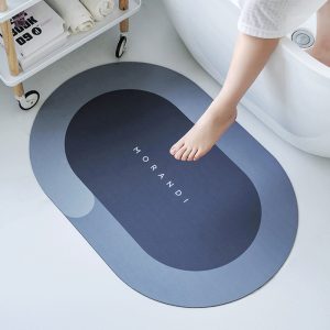 Bath Mat Super Absorbent Quick Drying (round)