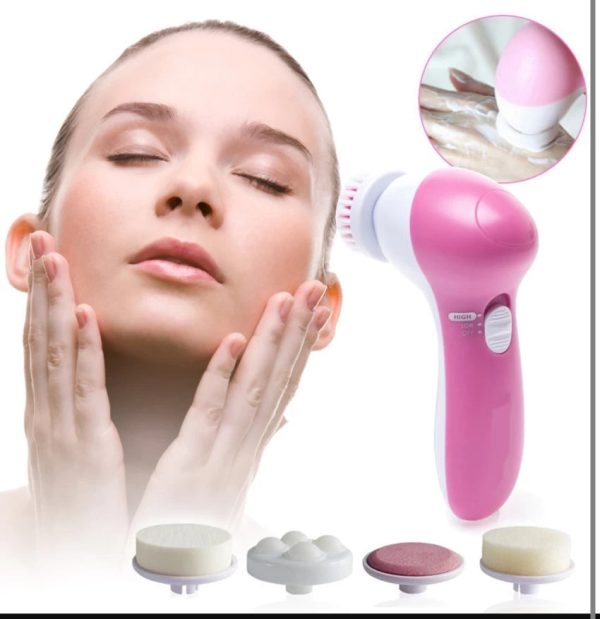 5 in 1 Facial Electric Cleanser and Massager - Image 2