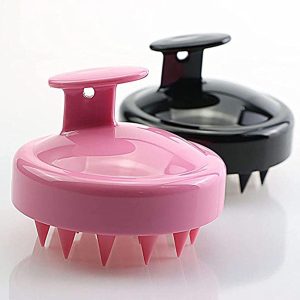 1pcs Scalp Hair Scrubber With Soft Bristles For All Type Of Hairs