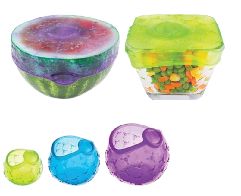 Food  Covers Set of 4  Silicone