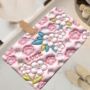 3D Cartoon  Foot Mat For Bathroom 15×23 inch
