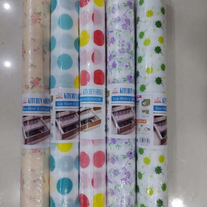 1 Roll - Kitchen Polka Foamic Sheet (45*200cm)