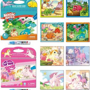 Magic Coloring Book with Water Pen (No of pages 4)