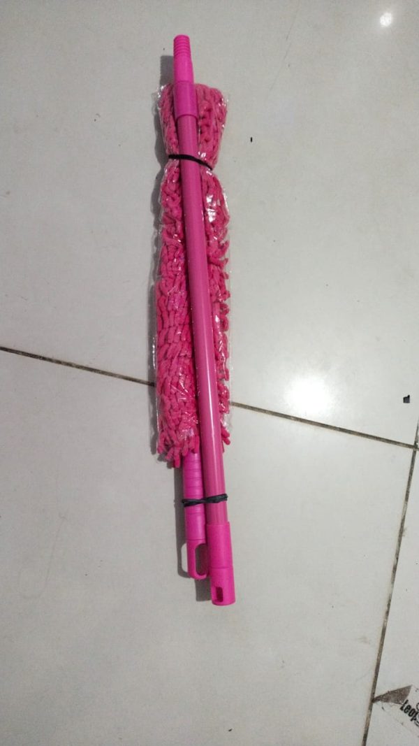 Flexible Micro Fiber Duster With Telescopic Stainless Steel Handle for Fan - Image 3