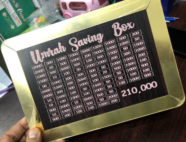 Umrah Saving Box - 210,000 pkr amount - Image 3