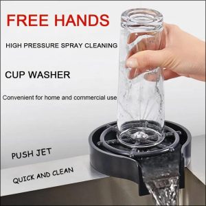 High Pressure Glass Rinser Automatic Cup Washer