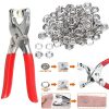 Metal Tich Button Press Plier With 50 Buttons. - Image 4