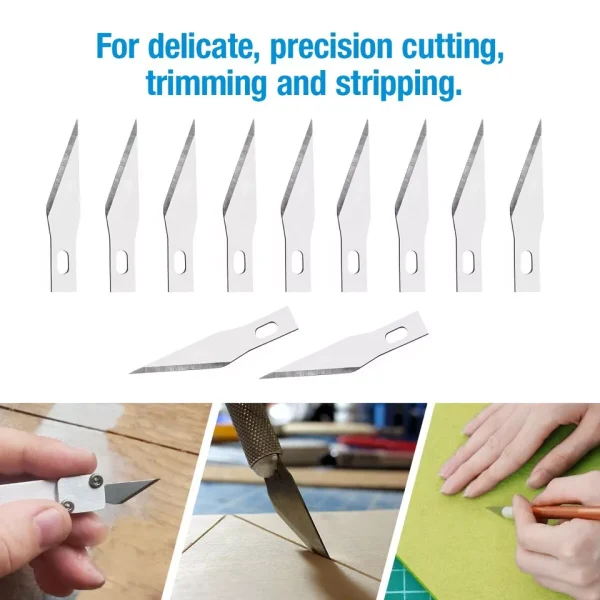 Pen Knife | Cutter with 6 Blades + 1 Handle - Image 11